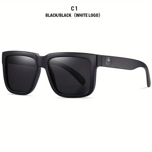 Square Frame Polarized Sunglasses Men's UV Protection Holiday Outdoor Beach