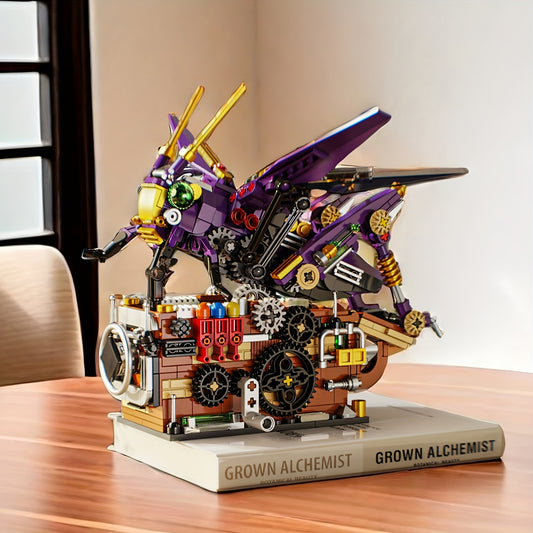 Mechanical Grasshopper Model Puzzle Toy Building Block Set