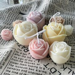 Rose Candle Silicone Mold 1.5x2" for Candle Making