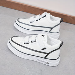 Women's Hook & Loop Fastener Skate Shoes Anti slip Lightweight Sneakers