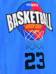 Boys Basketball Tank Top Shorts Set for Summer