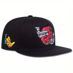 Donut Embroidery Baseball Cap Snapback Hats Adjustable Dad Hats