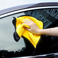 Coral Velvet Car Cleaning Towel
