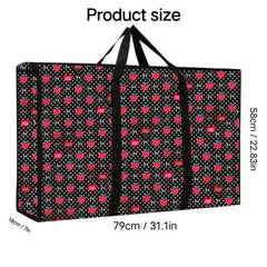 Heavy Duty Moving Bag With Reinforced Handles - Perfect for Storing Clothes