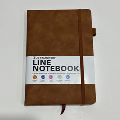 Vintage Leather Notebook Student Journal for Office Business