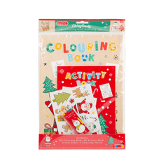 Christmas Colouring & Activity Pack - Festive Fun for Kids