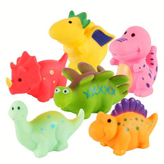 Dinosaur Bath Toys For Toddlers Infants 6 Packs