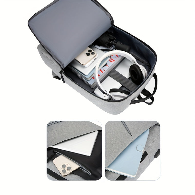 Casual Business Laptop Backpack School Bag Daypack Work Travel Father's Gift