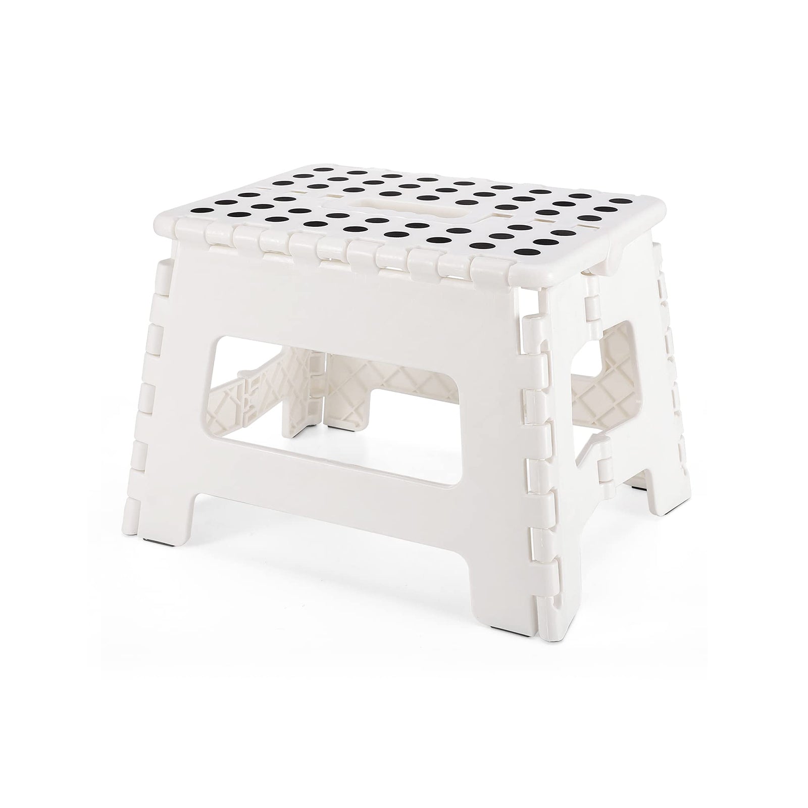 Tall Folding Step Stool Holds Up To 136.08 KG