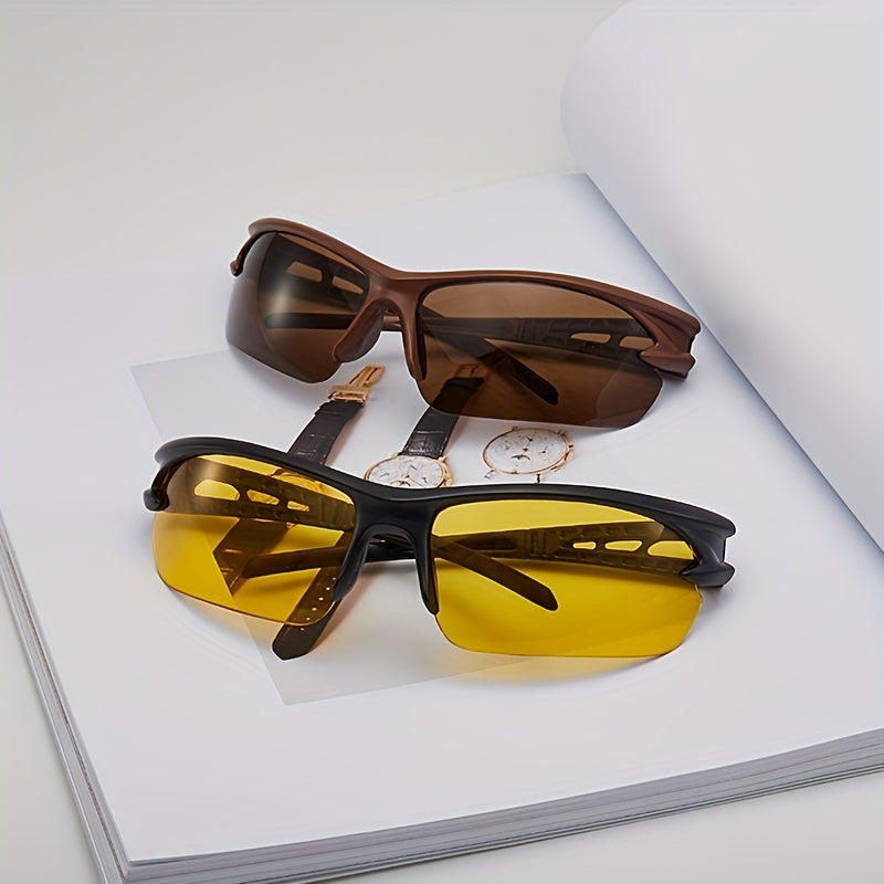 Y2K Wrap Around Sunglasses Windproof UV400