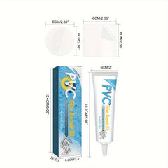 5pcs Pool Repair Kit Air Cushion Tent Transparent Adhesive Patch