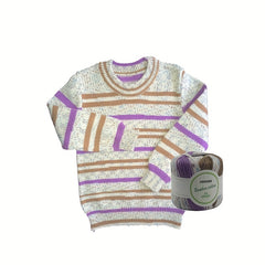Bamboo Fiber Cotton Yarn Set for Crocheting and Knitting Children's Sweater
