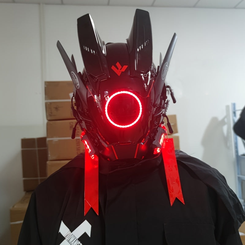 Punk Luminous Masks Halloween Party Decorative Masks