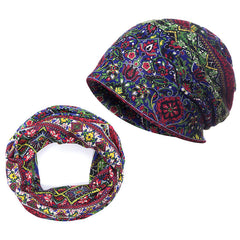 Vintage Pattern Floral Unisex Sun Hat Headwrap