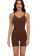Seamless Shaping Bodysuit Tummy Control Butt Lifting Backless Body Shaper