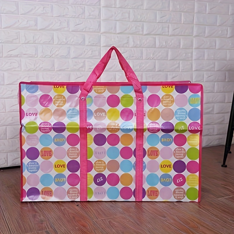 Non-Woven Moving Bag Quilt Storage Waterproof Handbag