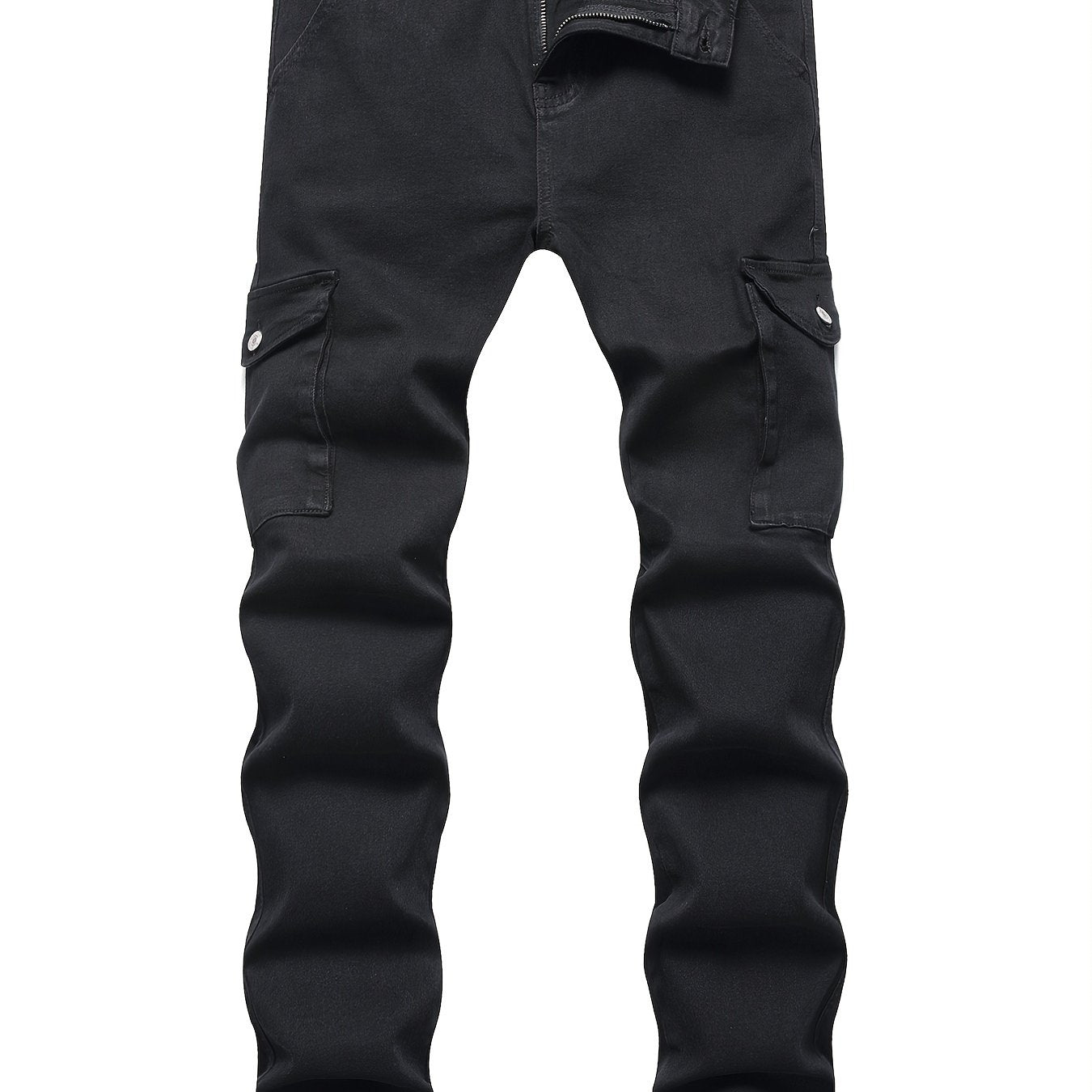 Mens Slim Fit Distressed Stretch Denim Pants