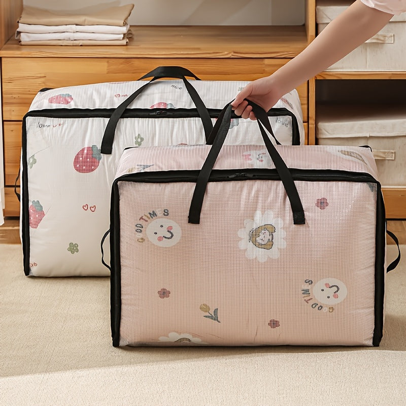 Practical Clothes Storage Bags With Clear Visual Material