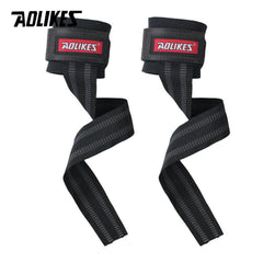Aolikes Weight Lifting Straps - Anti Slip Grip - Padded Wrist Support