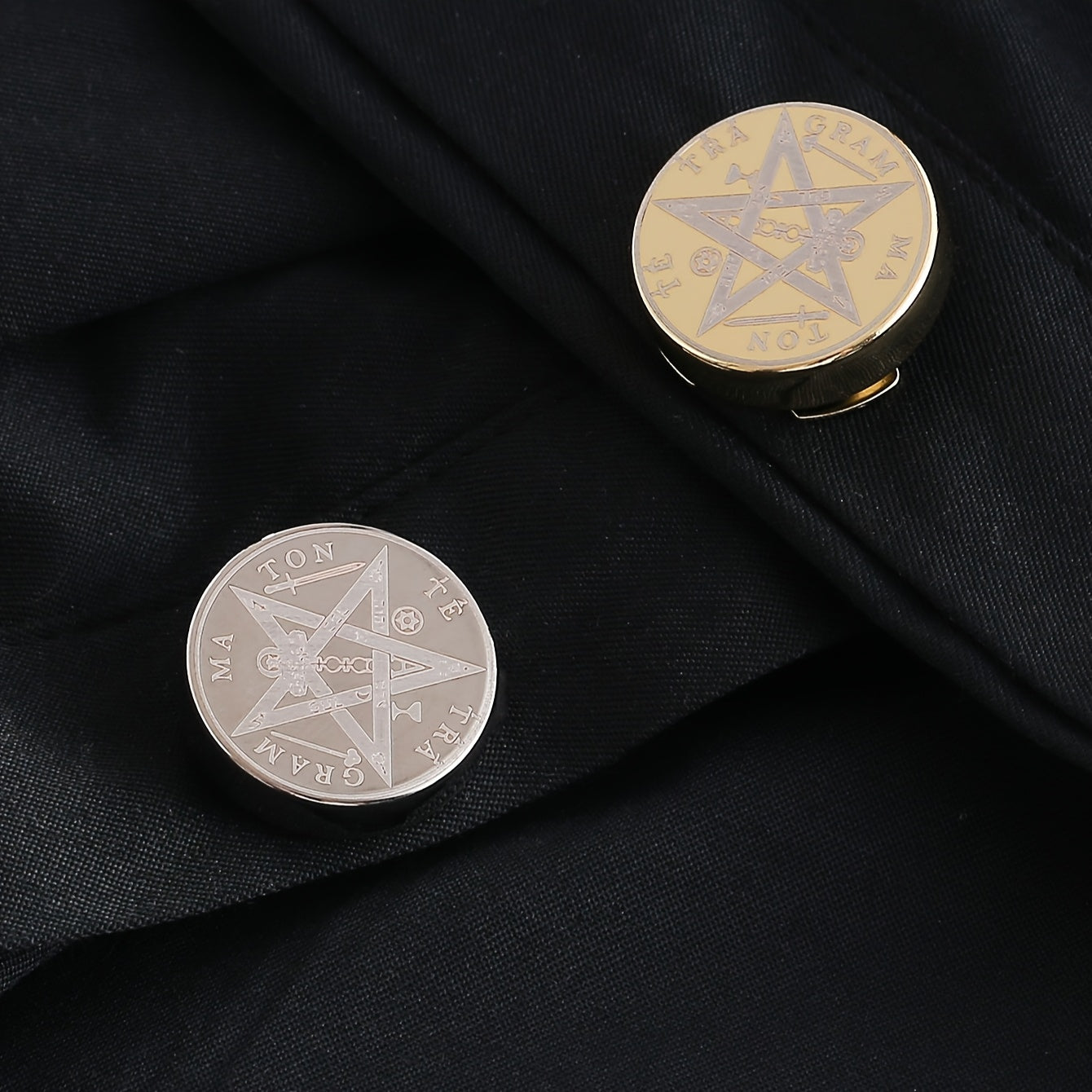 Fashionable Star Shaped Button Boxes w/ Turtle Buttons