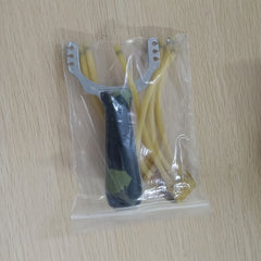 Mini Slingshot with Camo Handle for Fun Play