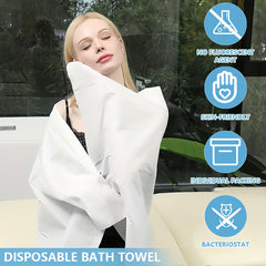 Disposable Bath Towel And Hand Towel Set, Travel Hotel Soft Face Towel