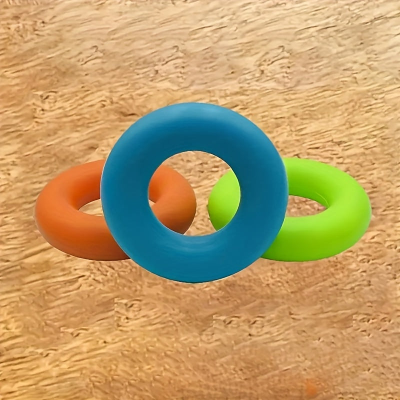 Rubber Hand Grip Trainers Silicone Grip Rings For Hand Exercise
