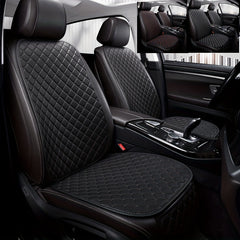 2pcs Car Seat Cover Waterproof Memory Foam With Phone Storage Bag