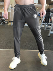 Small Cartoon Print Men's Casual Joggers Pants