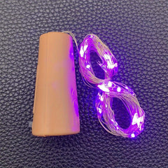 Christmas Garland Wine Bottle Lights String for Party Wedding Decor