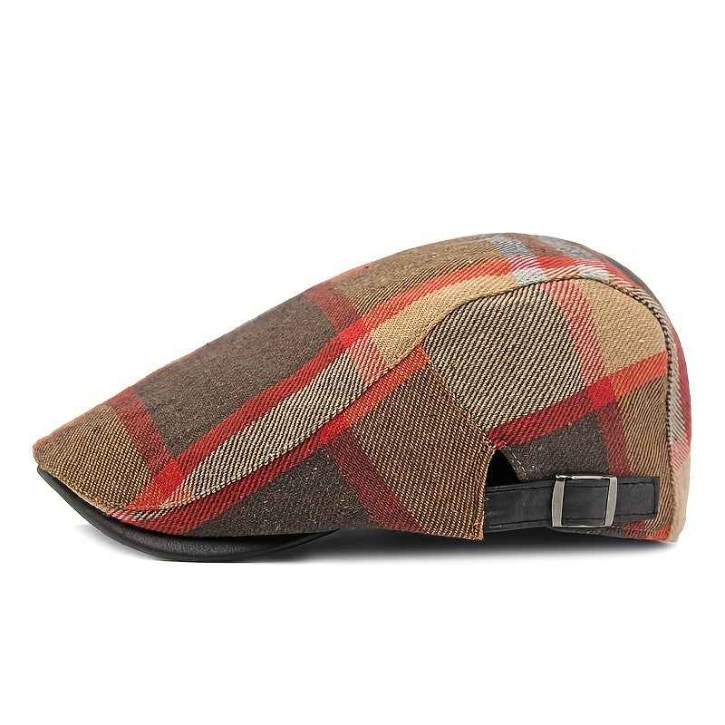 Meromibe Newsboy Cap Beret Hat Men Adjustable Painter Driving Cap Winter Autumn