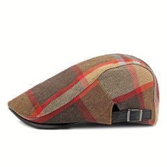Meromibe Newsboy Cap Beret Hat Men Adjustable Painter Driving Cap Winter Autumn