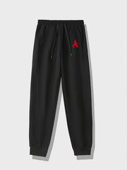 Men's Drawstring Sweatpants Pocket Casual Jogger Pants