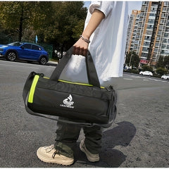 Portable Fitness Bag for Men & Women with Dry & Wet Separation