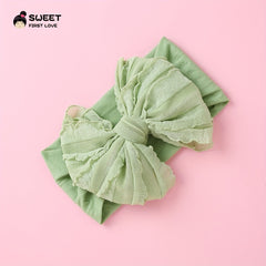 Soft Nylon Elastic Headband for Baby Girl