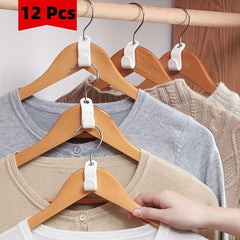 12pcs Multifunctional Clothes Hanger Connecting Hook