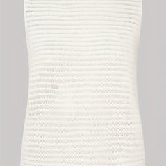 Sleeveless Knitted Top Summer Solid Casual Top Women's Clothing