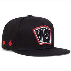 Hip Hop Men's Flat Brim Hat