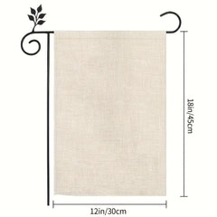 Spring Welcome Garden Flag Floral Mason Jar 30 48x45 72 Cm Double Sided