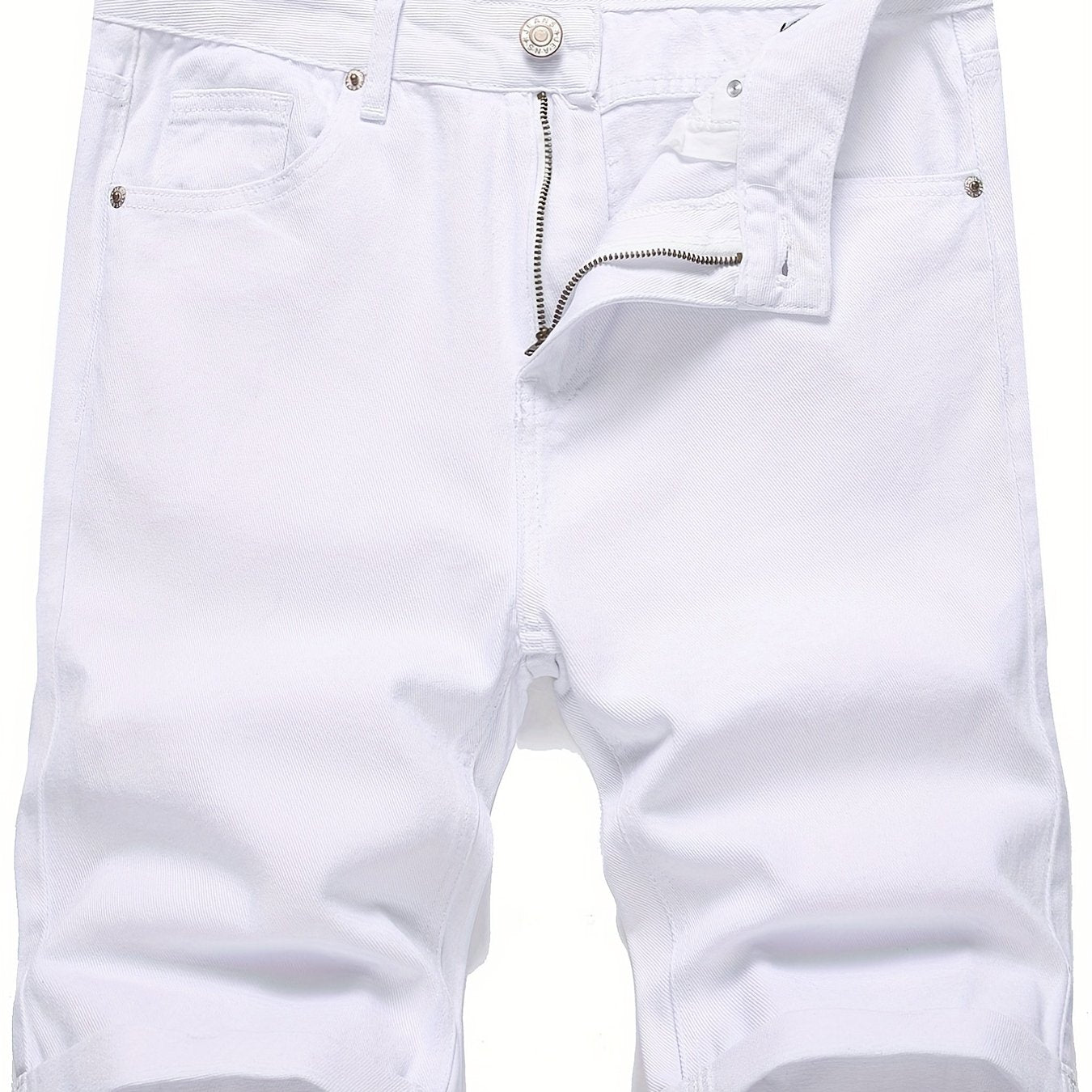 Men's Classic Cotton Denim Shorts for Summer