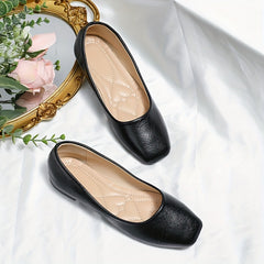 Women's Lightweight Square Toe Flats