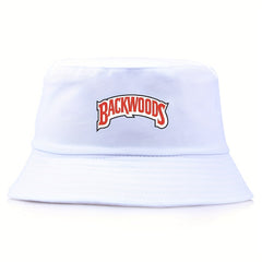 Letter Print Unisex Bucket Hat Hip hop Reversible Travel Beach Sun Hat