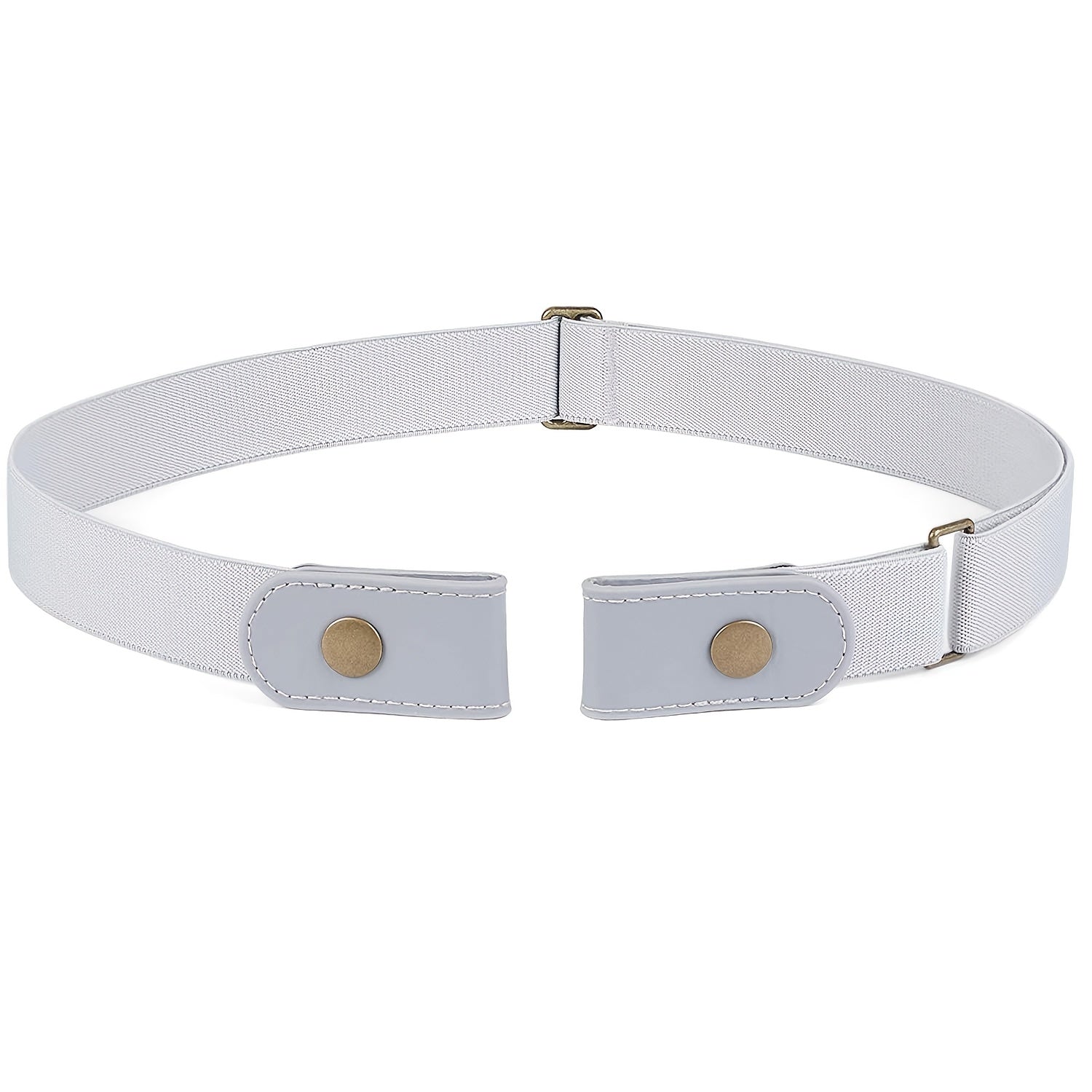 Men's No-Buckle Stretch Belt for Jeans Pants 1 38 Inches