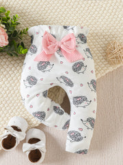 Baby Girls Long Sleeve Romper Pants Set