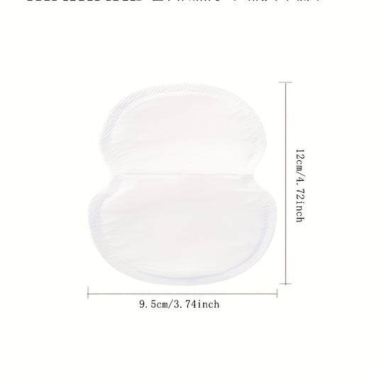 Underarm Sweat Absorbing Stickers Disposable Odor Control Ultra Thin