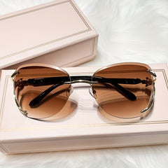 Ombre Lens Sunglasses for Women UV400