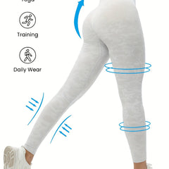 Camouflage Seamless Yoga Pants High Stretch Leggings Women's Activewear