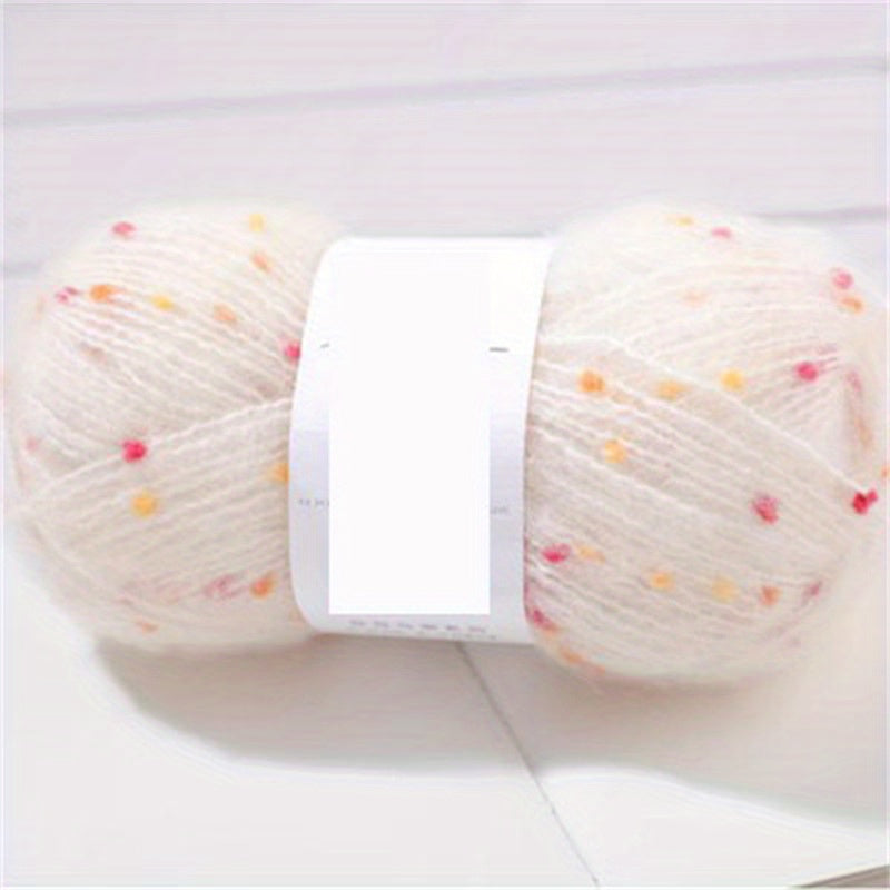 1pc Mohair Yarn Crochet Hand Knitted Thread Plush Wool Yarn DIY Scarf