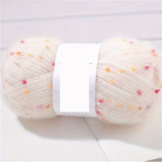1pc Mohair Yarn Crochet Hand Knitted Thread Plush Wool Yarn DIY Scarf