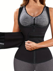 Shaping Tank Top Waist Trainer Tummy Control Open Bust Top